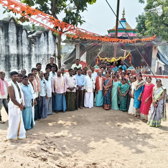 రజక సంఘం ఆధ్వర్యంలో గణనాథుని పూజ
