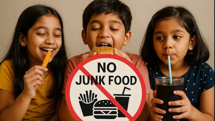 స్కూళ్ల చుట్టూ జంక్ఫుడ్ కట్టడి Curbing junk food around schools
