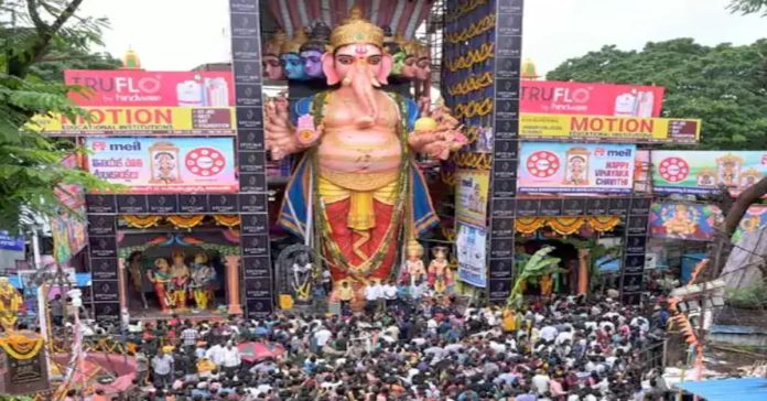 రేపు ఖైరతాబాద్ గణేశుని నిమజ్జనం..ట్రాఫిక్ ఆంక్షలు Khairatabad Ganesh immersion tomorrow... traffic restrictions.