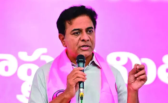 జరాల నీటి విడుదల..రైతుల పోరాటంపై కేటీఆర్ ప్రశంసలు