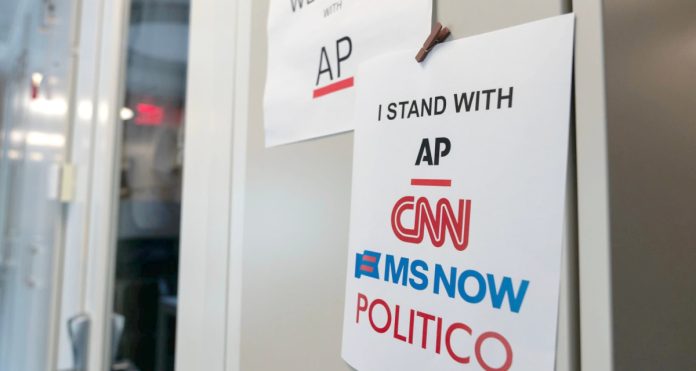 White House ban on media is not feasible.